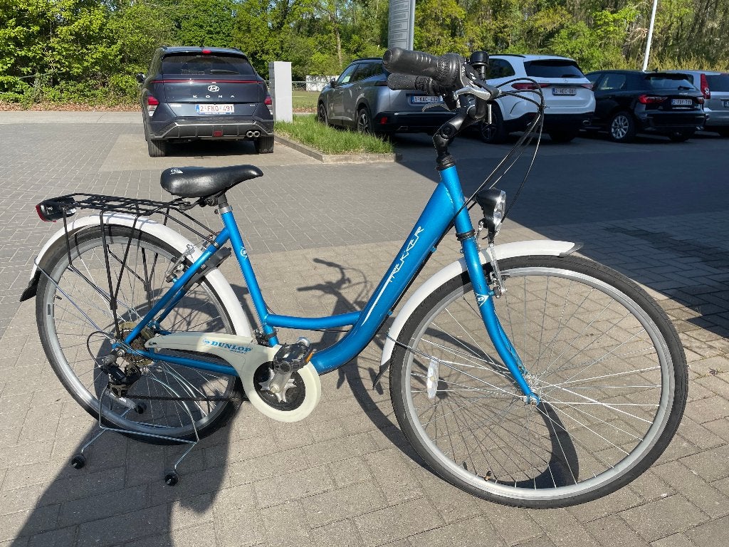 Dunlop 28" Damesfiets, Fietsen en Brommers, Ophalen, Gebruikt, Velgrem, 47 tot 50 cm