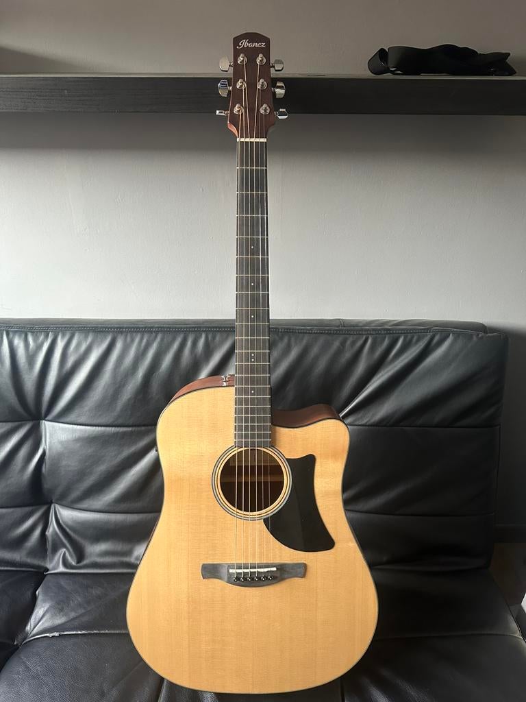 Ibanez AAD50CE-LG akoestische gitaar, nieuwstaat, Muziek en Instrumenten, Snaarinstrumenten | Gitaren | Akoestisch, Ophalen, Zo goed als nieuw