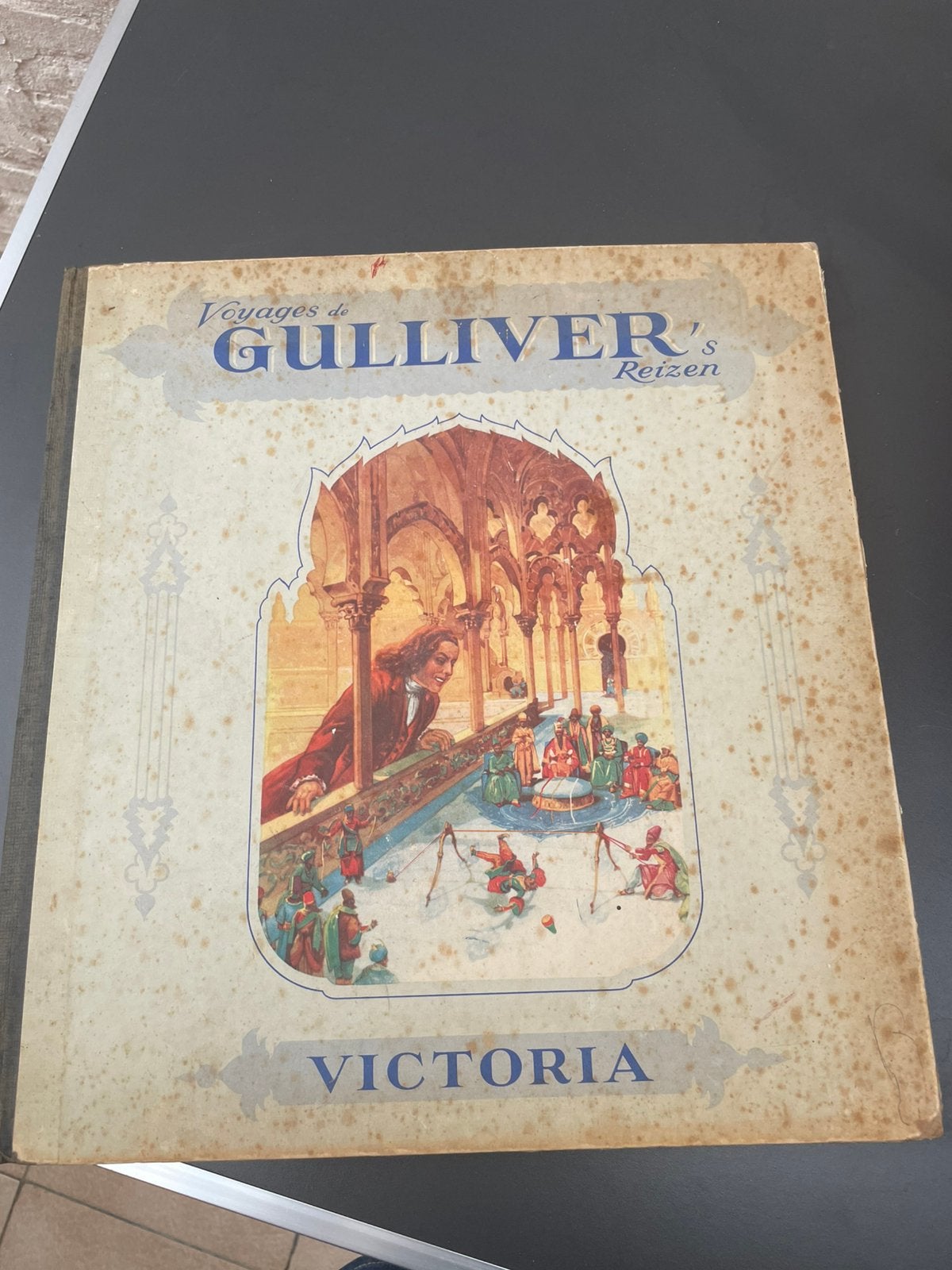 Vintage plaatjesalbum – Gulliver’s Reizen, Boeken, Prentenboeken en Plaatjesalbums, Ophalen, Gelezen, Plaatjesalbum