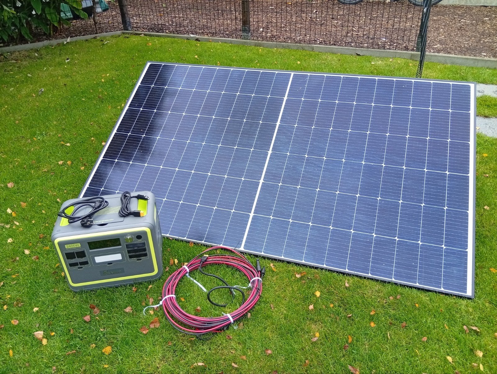 fosibot f2400 powerbox met 460 w paneel, Ophalen, Paneel