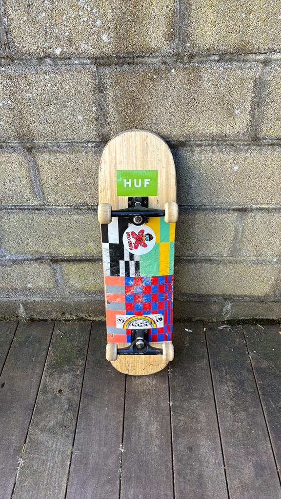 Skate board, Sport en Fitness, Ophalen, Gebruikt, Skateboard, Longboard