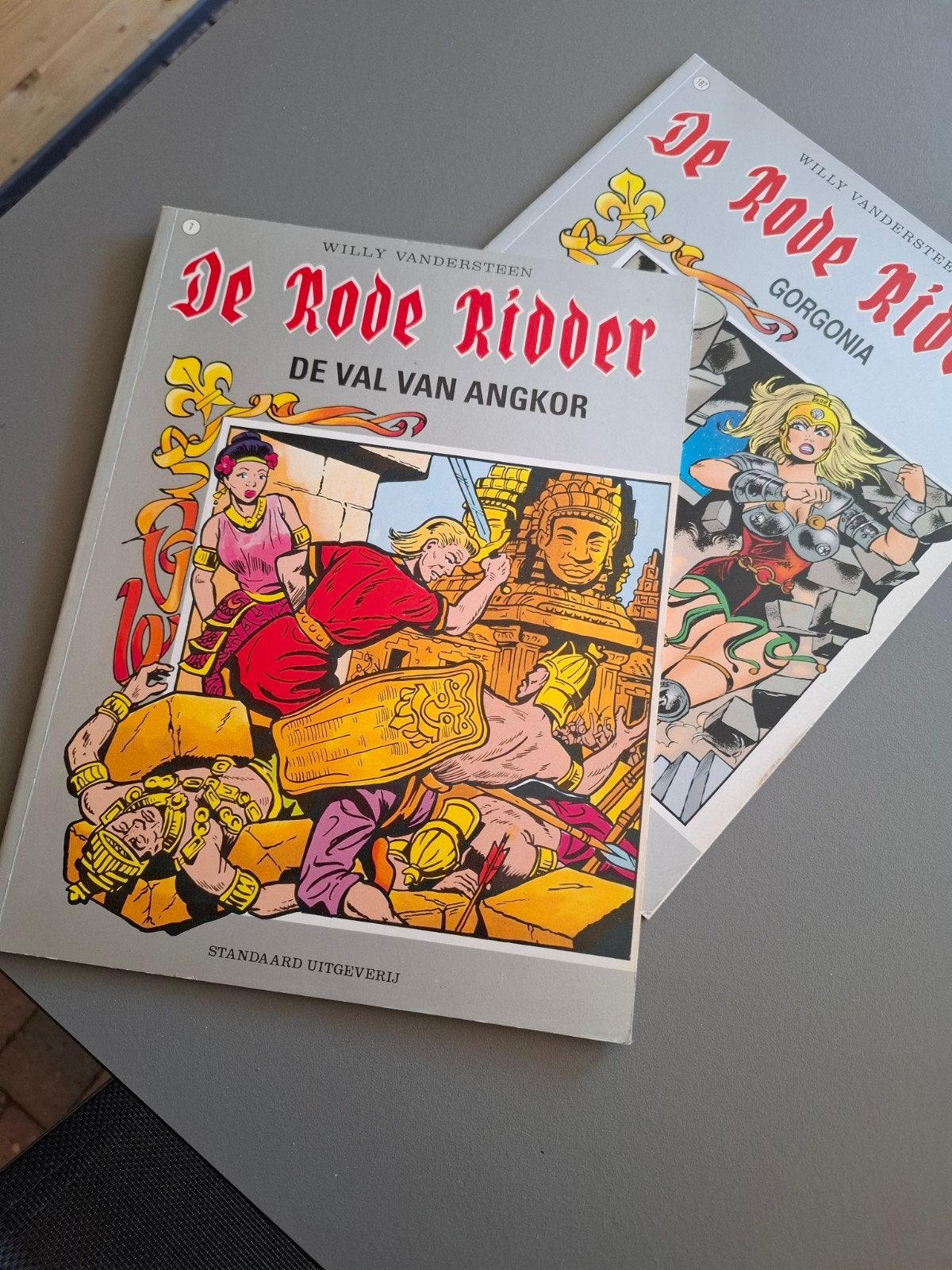 strips de rode ridder, Boeken, Ophalen