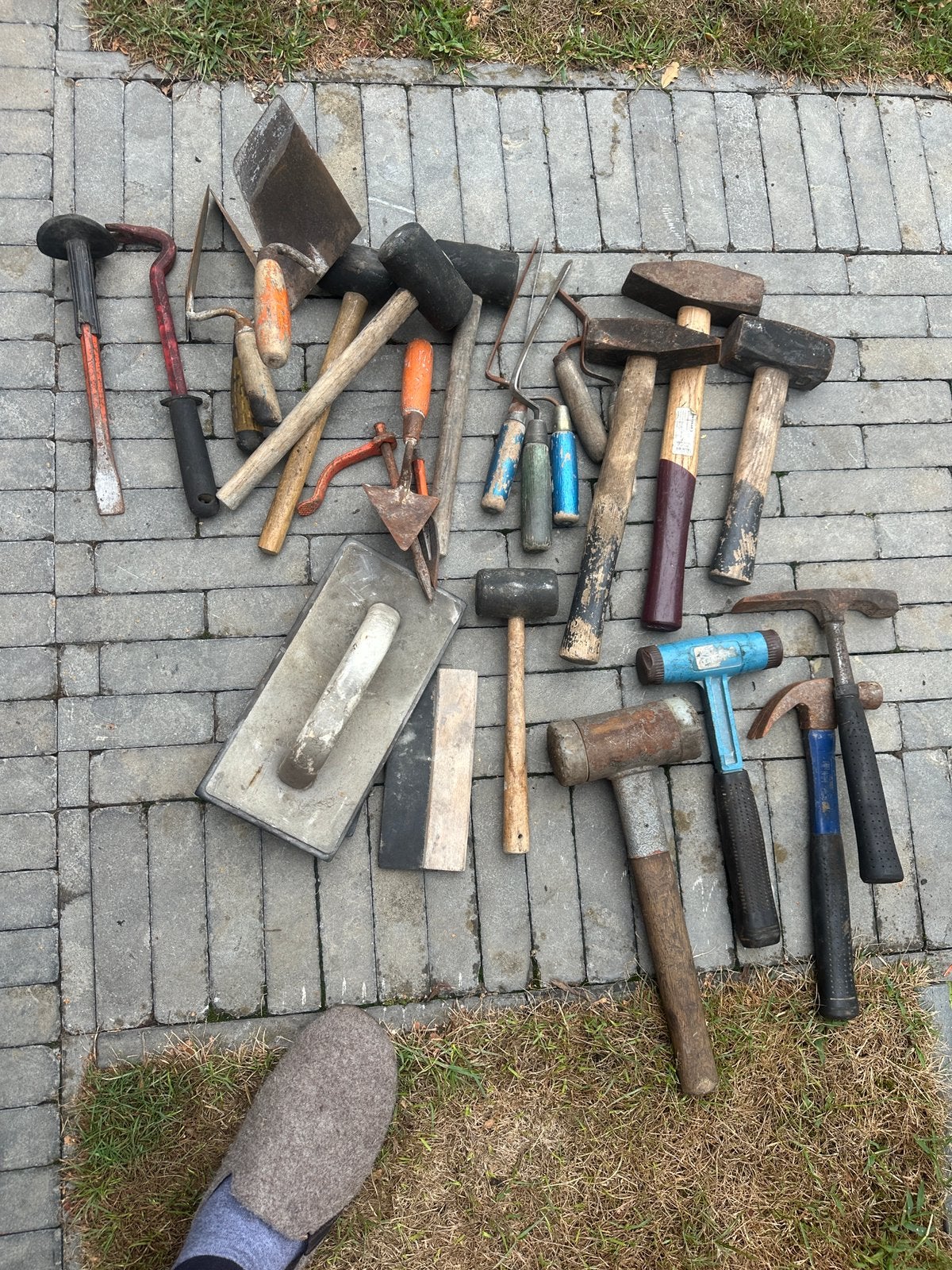 Partij handhereedschap gereedschap, Enlèvement, Utilisé