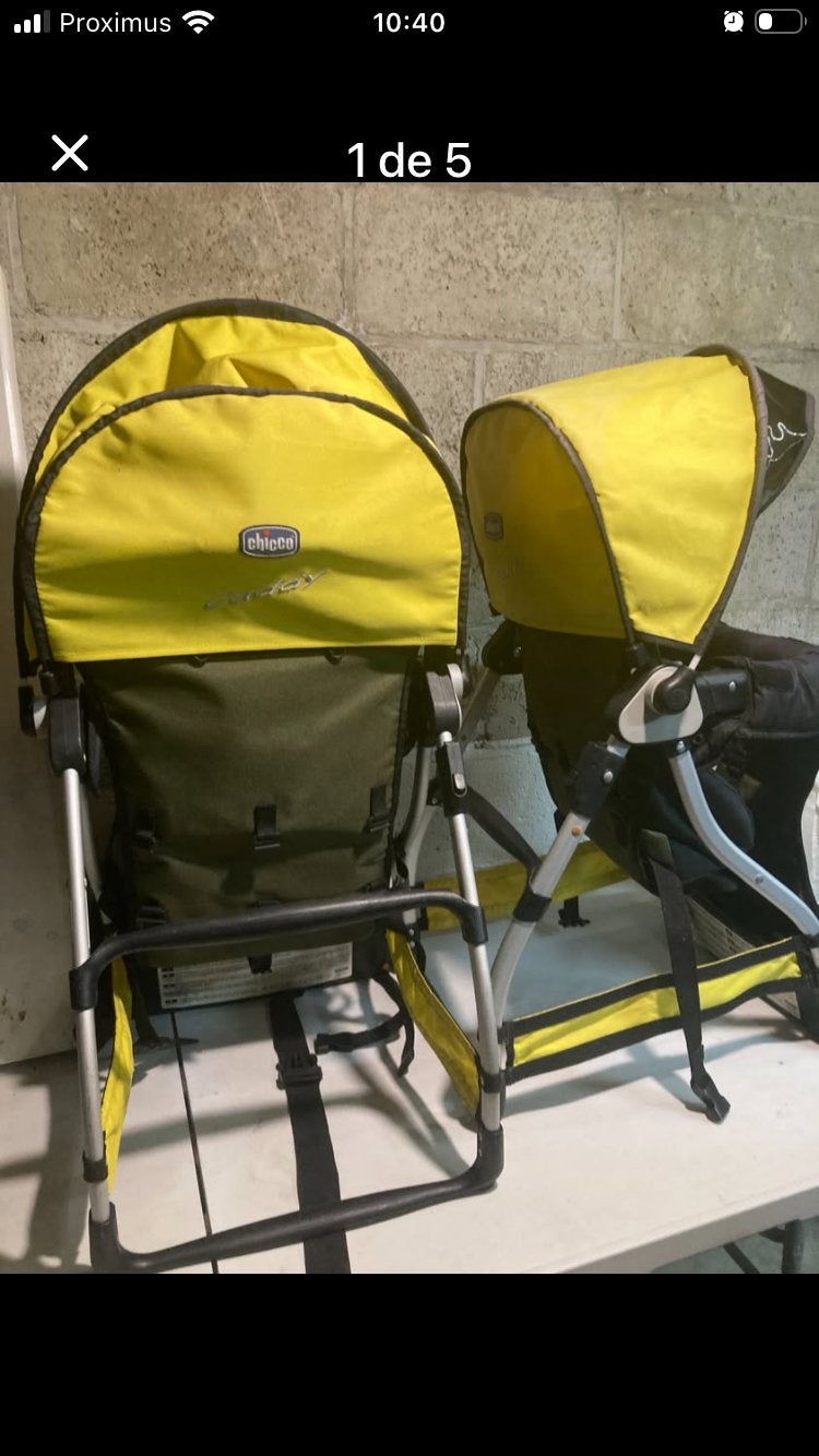 Sac à dos Porte-bébé randonnée Chicco (À l'unité ou Lot de 2, Enfants & Bébés, Porte-bébé, Comme neuf, Dos, Enlèvement