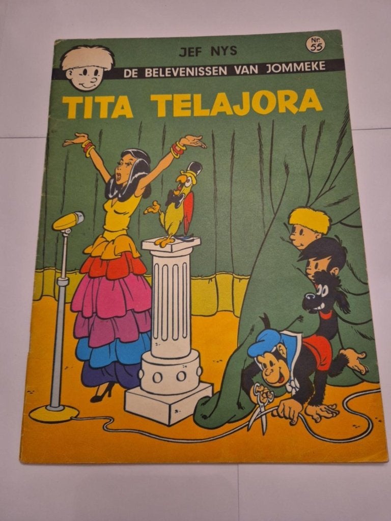Jommeke nr. 55 – Tita Telajora, Une BD, Envoi, Utilisé
