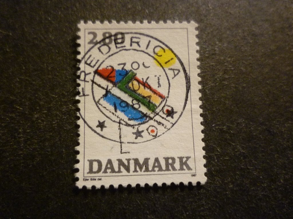 Denemarken/Danemark 1987 Mi 901(o) Gestempeld/Oblitéré, Timbres & Monnaies, Envoi, Danemark, Affranchi