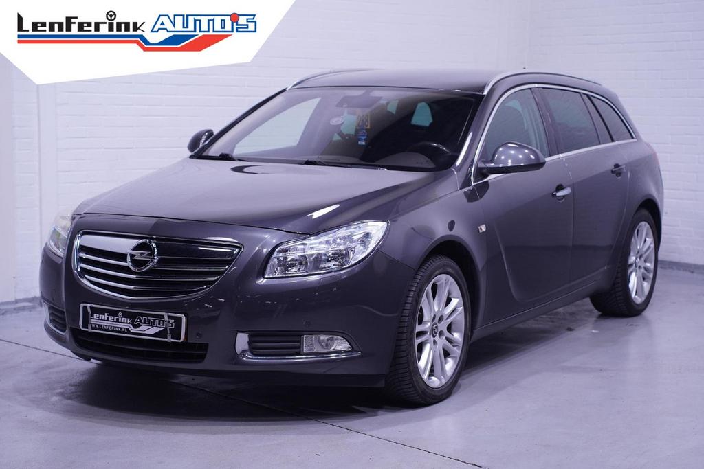 Opel Insignia Sports Tourer 1.6 T Cosmo navigatie electrisch, Auto's, 186 g/km, Zwart, Bedrijf, Zilver of Grijs