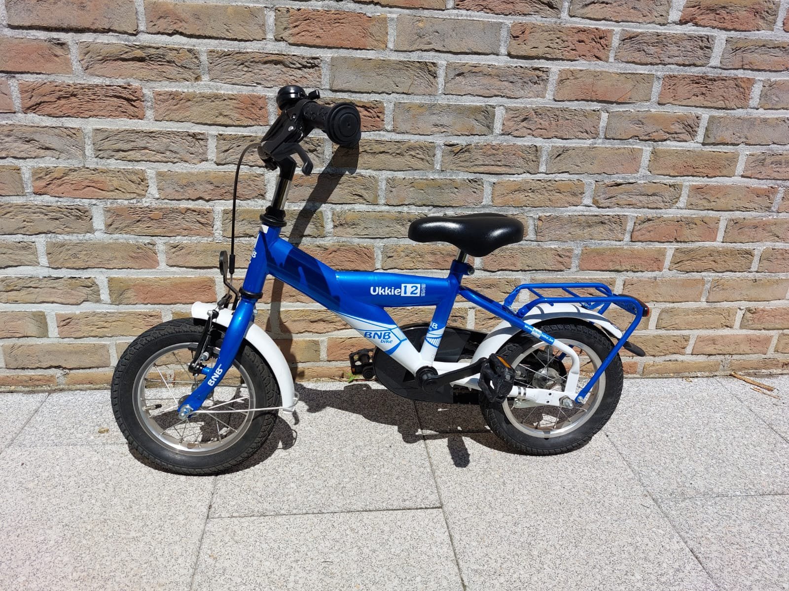 Kinderfiets BNB Ukkie, Ophalen, Gebruikt, Zijwieltjes