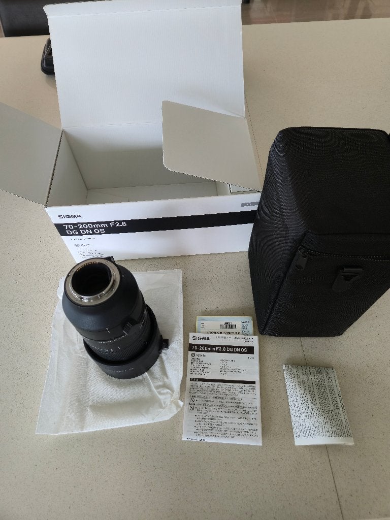 Sigma 70-200mm F/2.8 DG DN OS Sports Monture Sony FE, TV, Hi-fi & Vidéo, Photo | Lentilles & Objectifs, Comme neuf, Téléobjectif