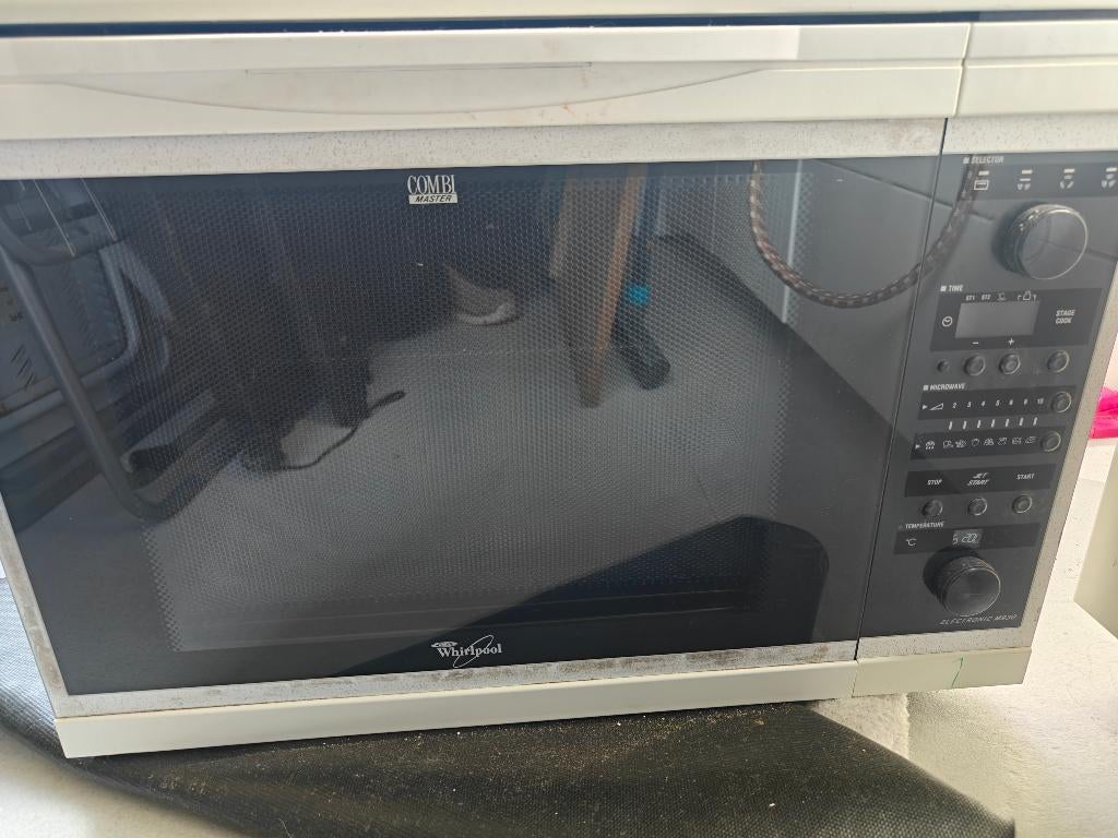 oven combi master whirlpool M 930, Ophalen, Gebruikt, Microgolffunctie, Oven