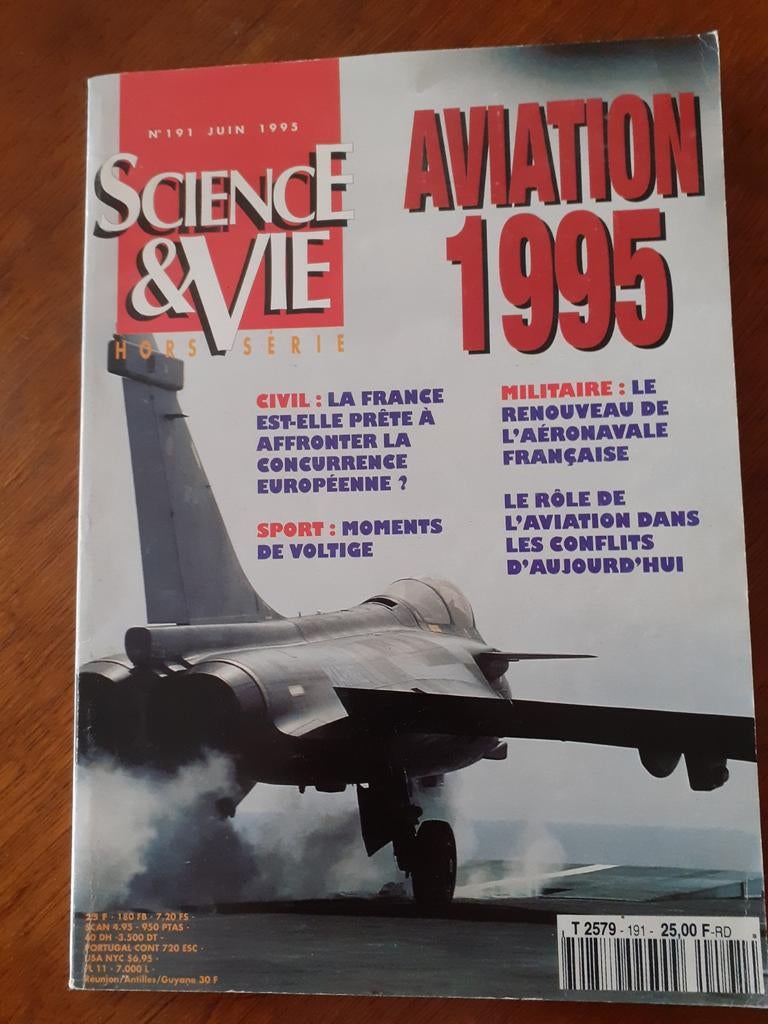 Science et vie. N191. Aviation 1995., Boeken, Vervoer en Transport, Ophalen of Verzenden