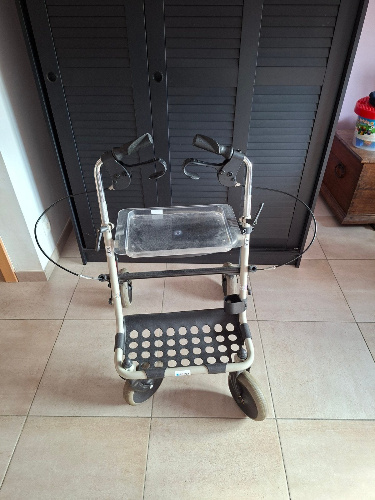 Rollator, Ophalen