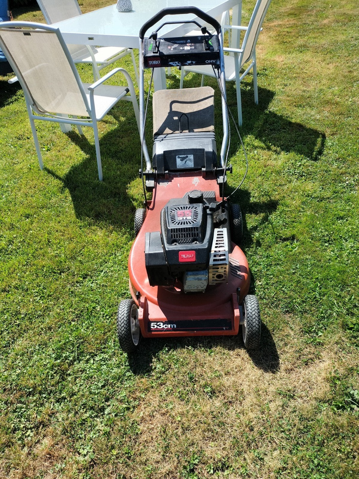 grasmaaier Torro ,zelftrekker5,5 pk, Tuin en Terras, Grasmaaiers, Ophalen of Verzenden