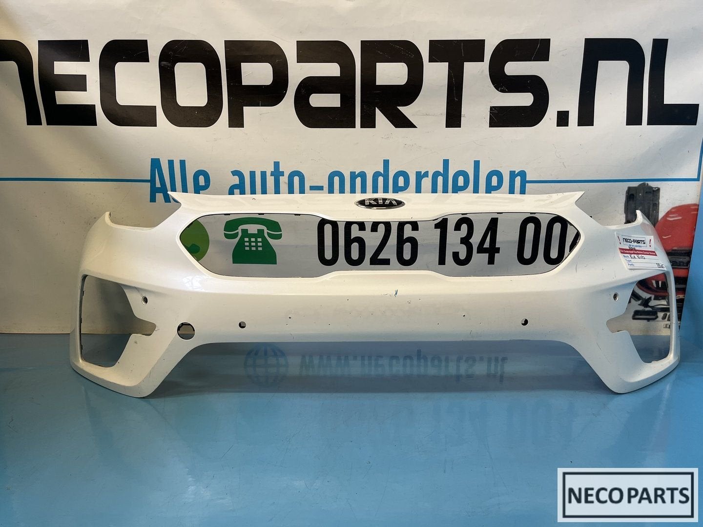 KIA NIRO VOORBUMPER BUMPER ORIGINEEL, -, -, Ophalen of Verzenden, Spatbord