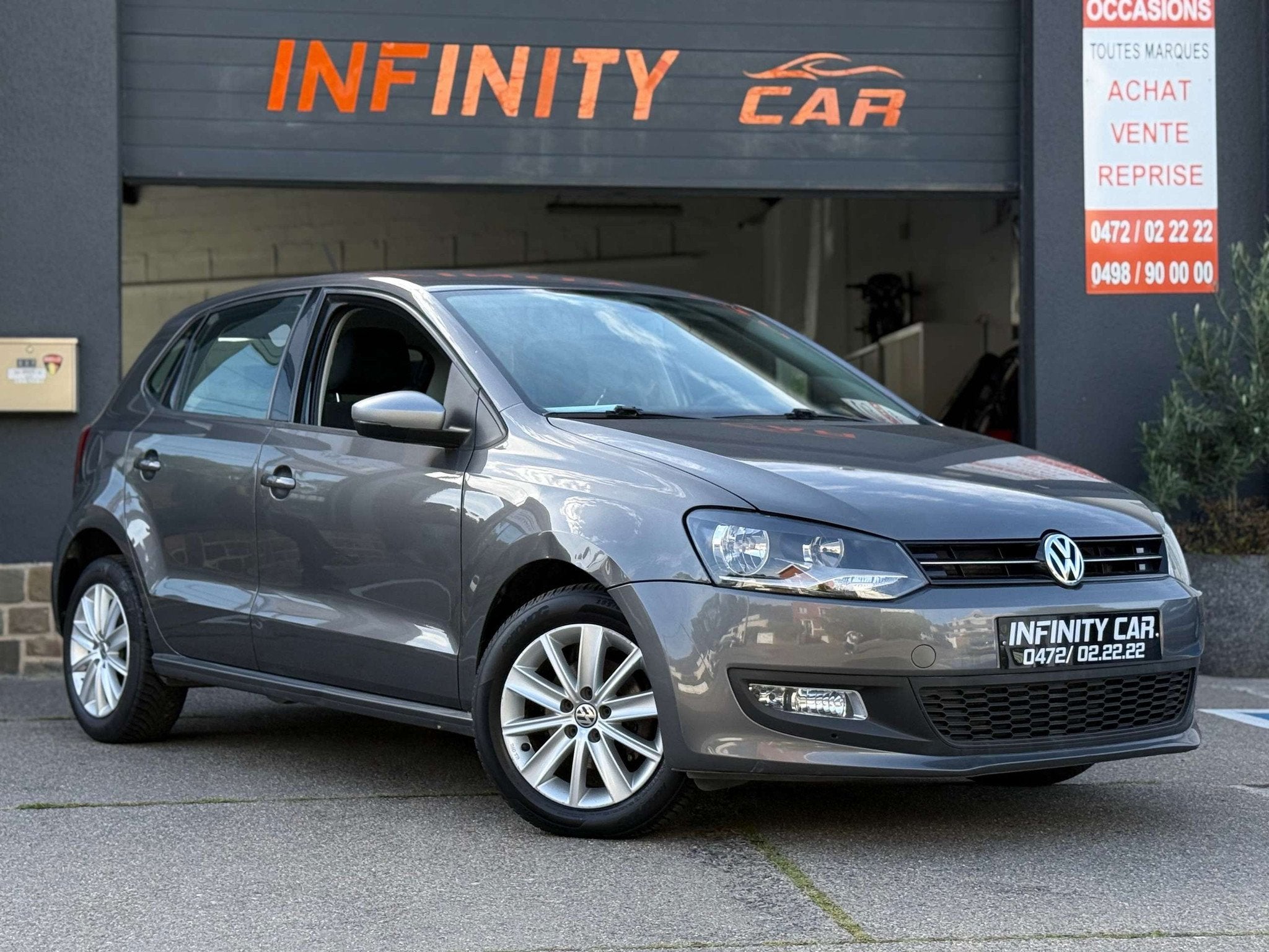 Volkswagen Polo Polo 1.2 TDi Highline (bj 2014), Auto's, Voorwielaandrijving, Euro 5, Stof, Zwart