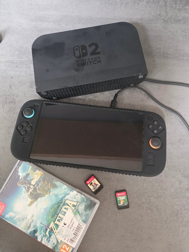 Nintendo switch 2+3-spellen (Mario en 2 Zelda), Ophalen, Zo goed als nieuw
