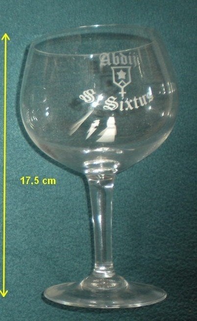 Abdij St Sixtus, Collections, Enlèvement ou Envoi, Comme neuf, Verre ou Verres