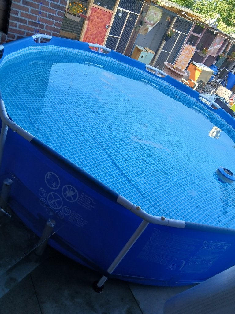 Zwembad, Tuin en Terras, Ophalen, Gebruikt, 80 tot 120 cm, Rond
