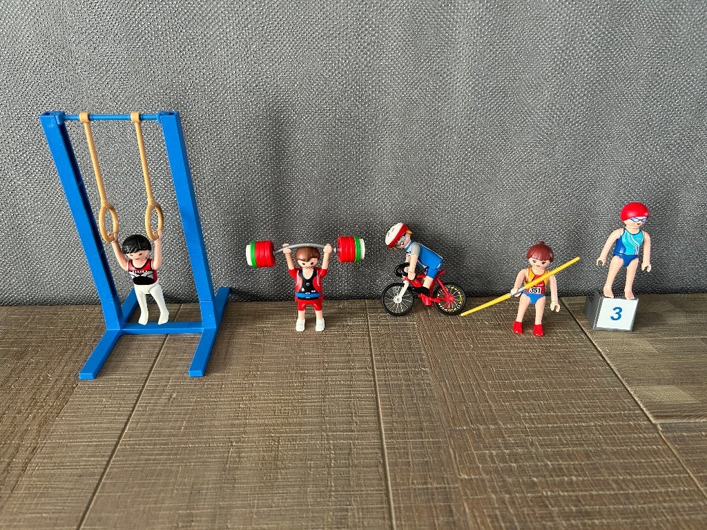 Playmobil 5 setten Sports & Action, Complete set, Overige typen, Ophalen of Verzenden, Zo goed als nieuw