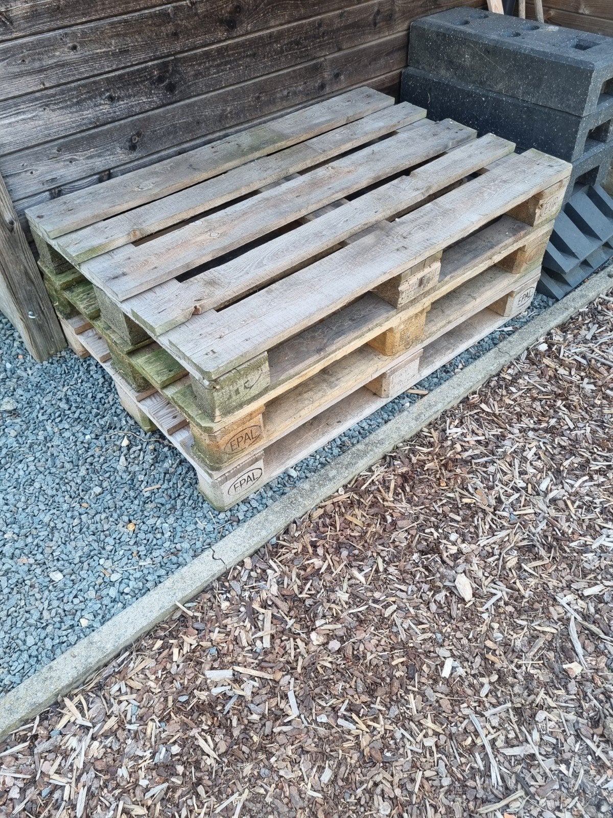 3 europaletten, Doe-het-zelf en Bouw, Ophalen, Zo goed als nieuw, Pallet