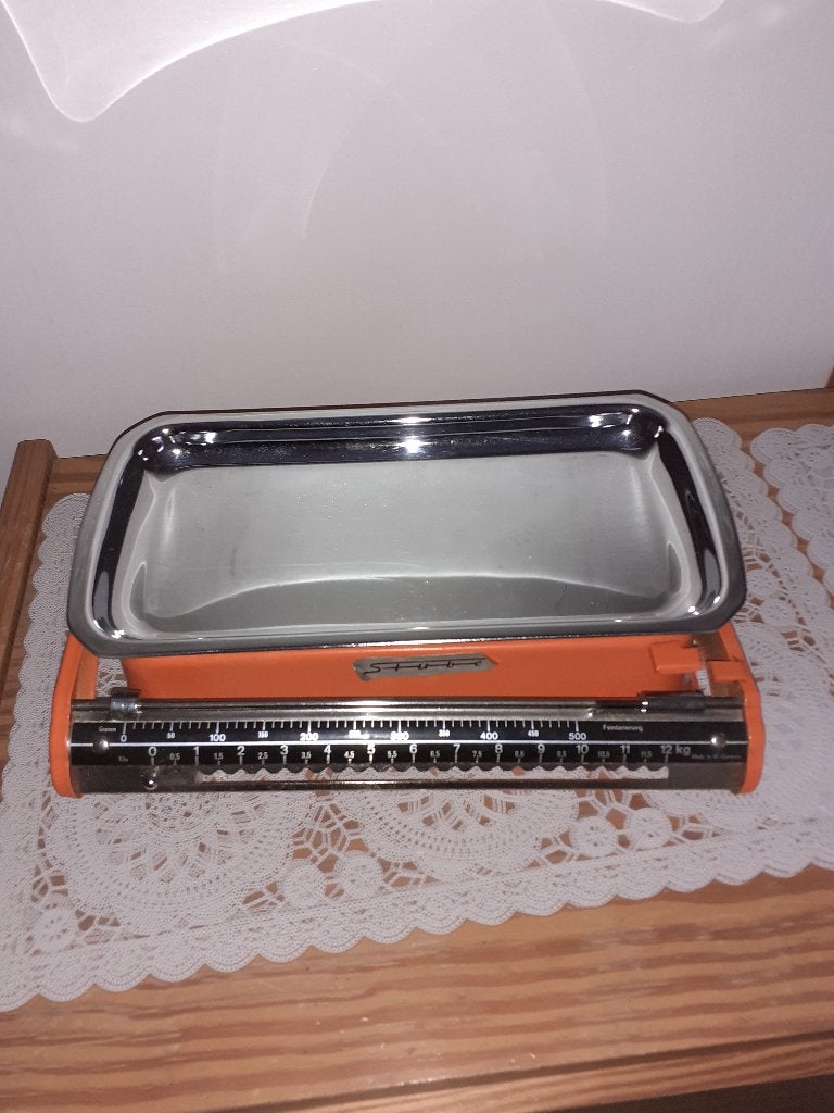 Balance STUBE 5000 12 Kg orange, Enlèvement