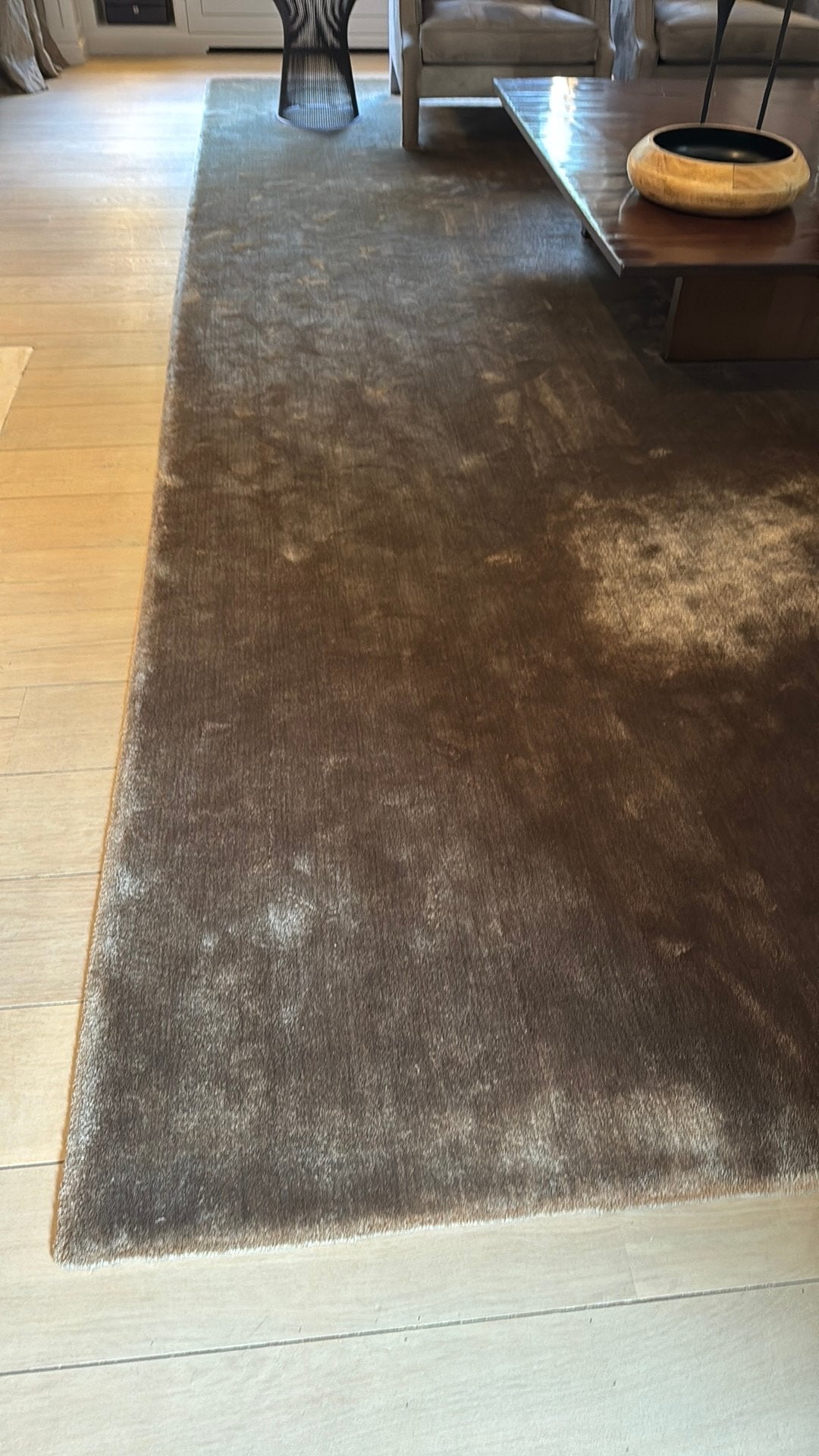 Tapis Bic Carpets couleur (4725) marron 4m par 3.7, 10 à 25 m², Comme neuf, Brun, Enlèvement