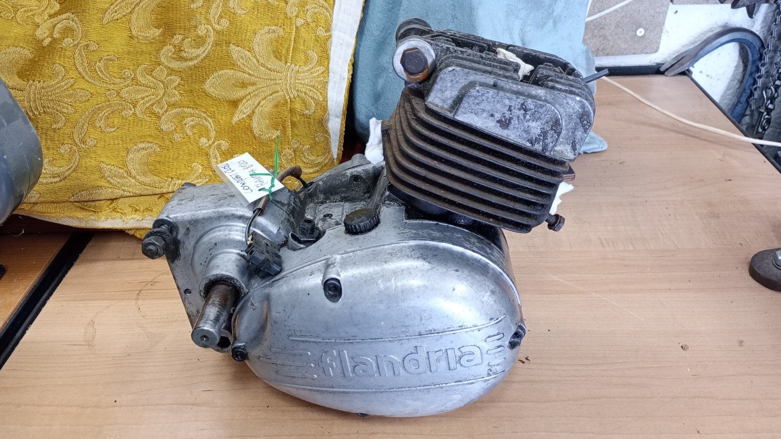 flandria motorblok, Fietsen en Brommers, Brommeronderdelen | Oldtimers, Ophalen