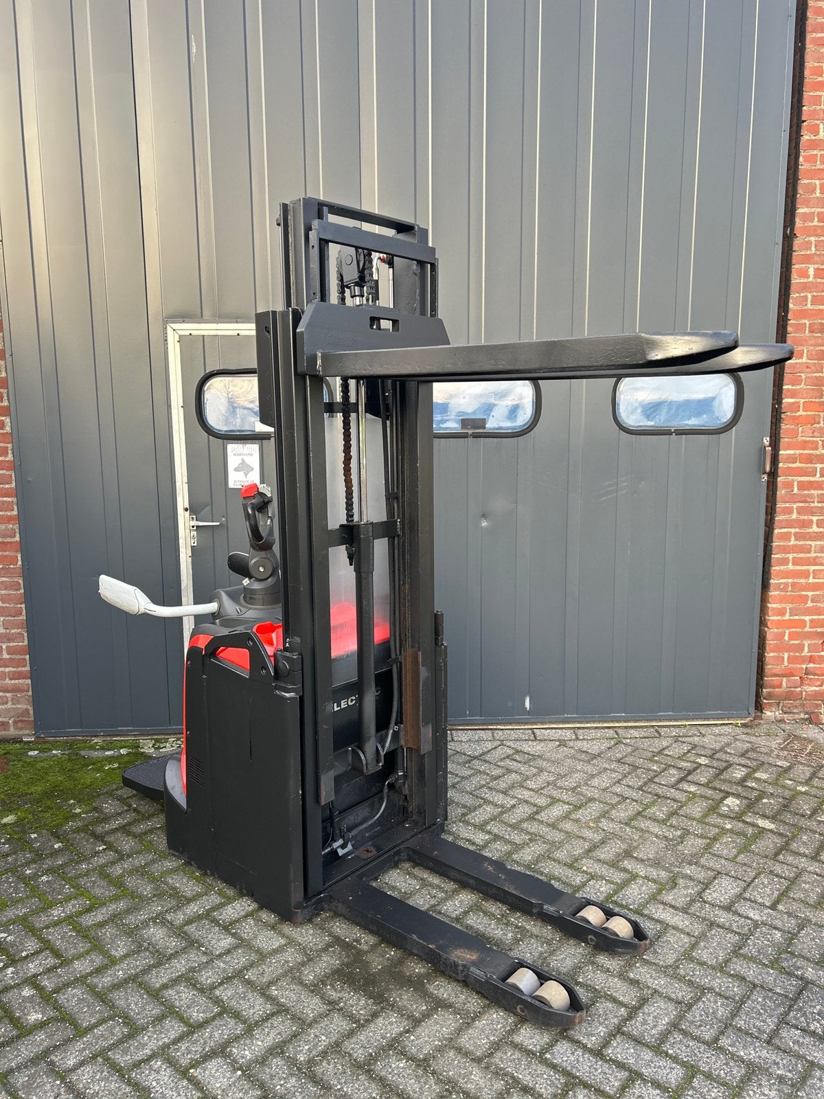 Toyota SPE120 elektrische stapelaar, Ophalen, Zo goed als nieuw