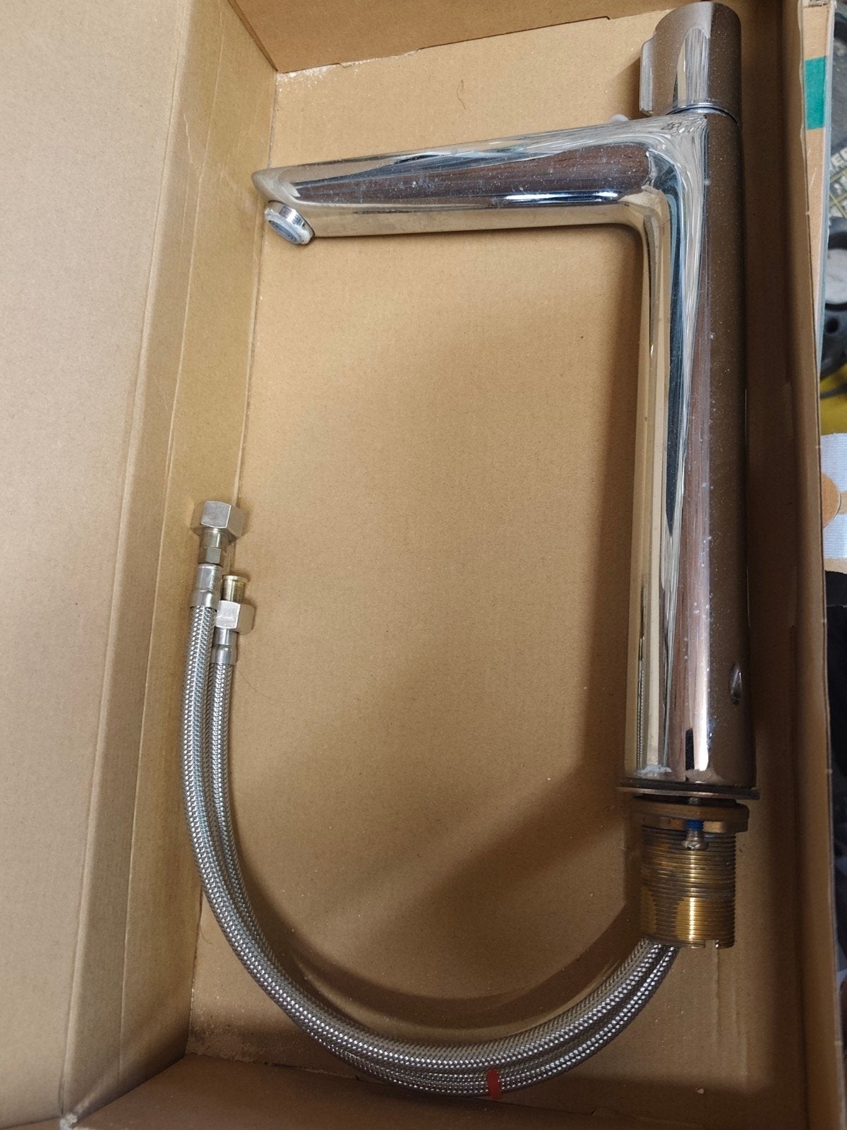 robinet hansgrohe, Enlèvement ou Envoi, Utilisé, Inox, Robinet