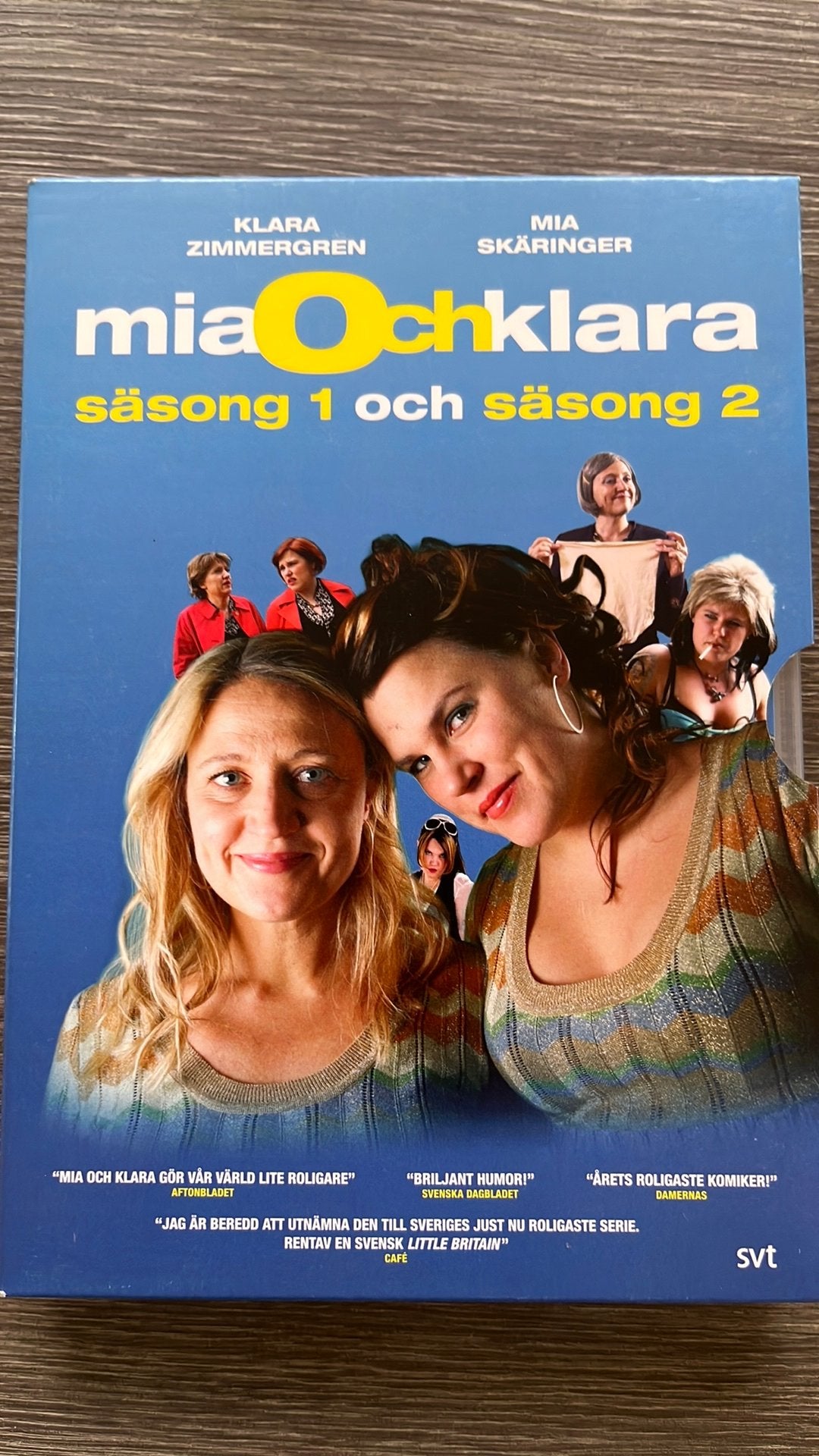DVD box Mia och Klara seizoen 1+2, Enlèvement, Comme neuf