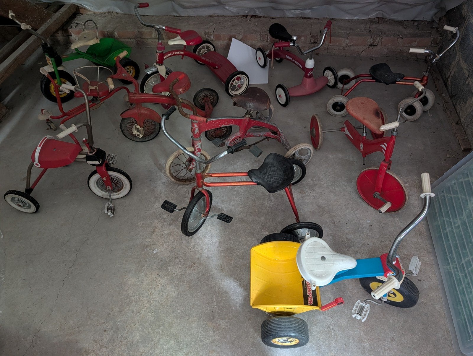 11 petits vélo anciens, Vélos & Vélomoteurs, Enlèvement