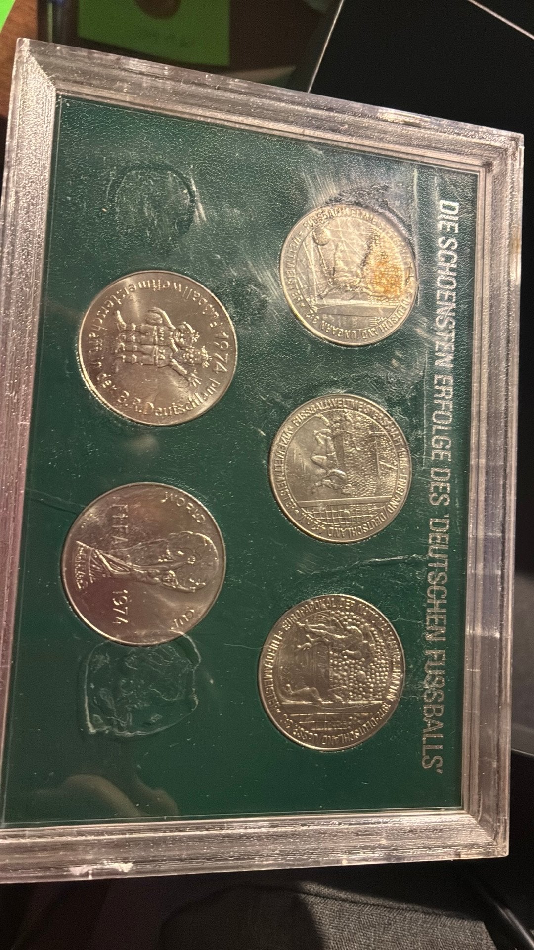 Set wk voetbal 1974, Ophalen of Verzenden, Duitsland, Overige waardes, Setje