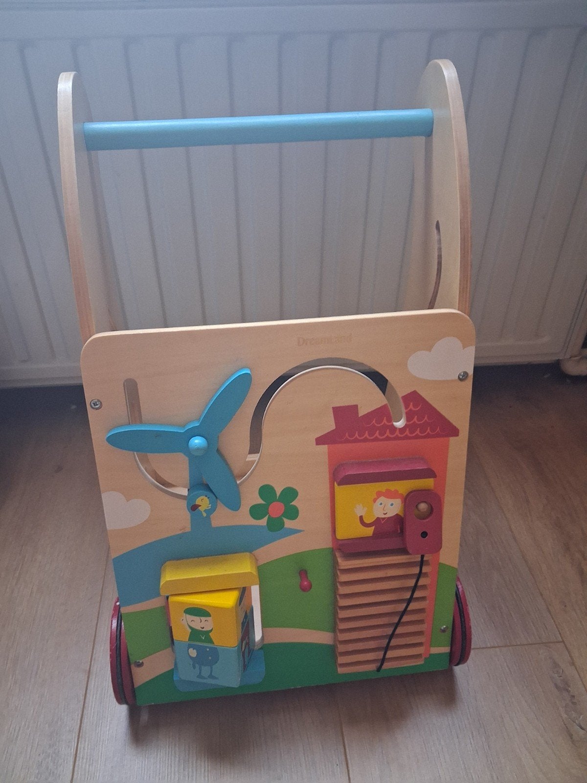Loopwagen, Ophalen