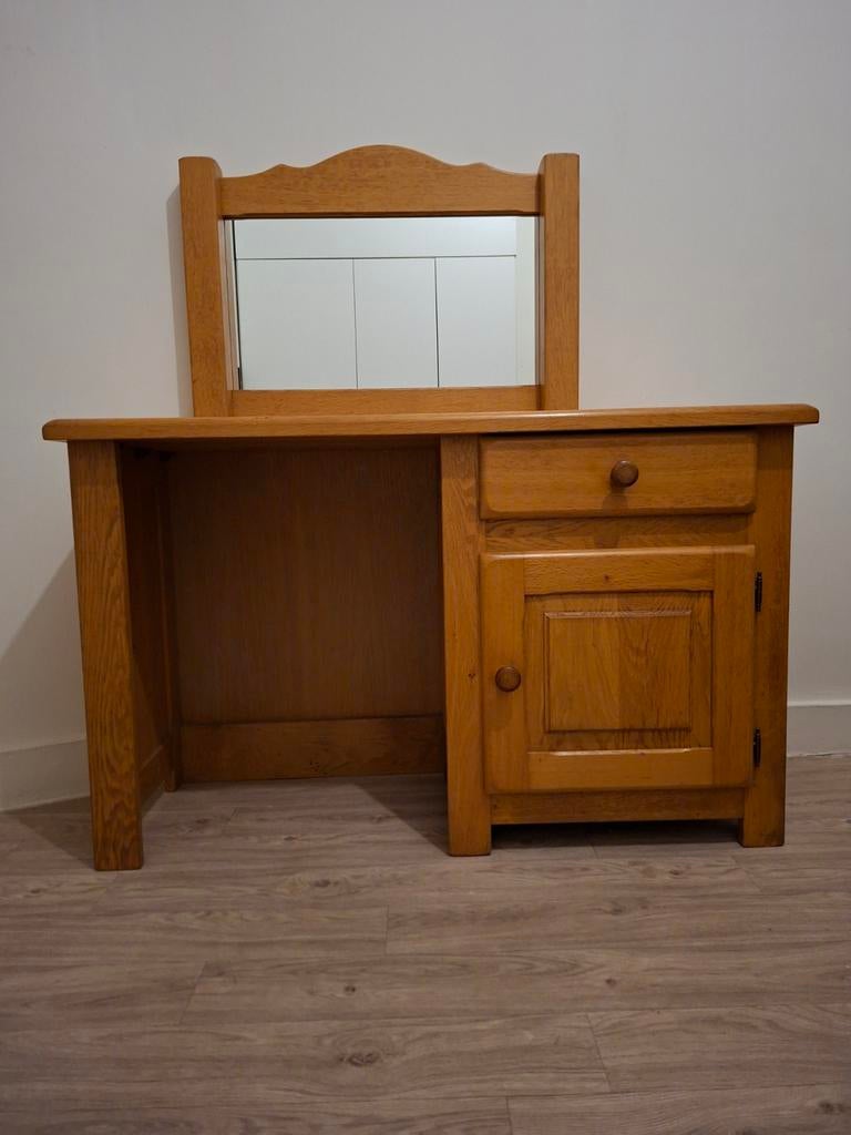 Un petit bureau ou une coiffeuse avec miroir, Moins de 100 cm, Comme neuf, 100 à 150 cm, Enlèvement