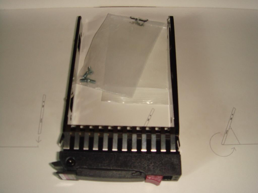 HP rack voor harde schijf SAS 2.5 HP Proliant G5 G6 G7, Verzenden, Gebruikt, SAS, HDD