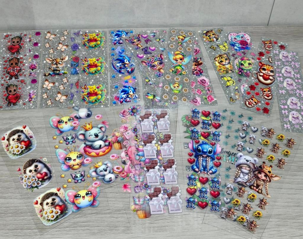 Restjes stickers penwraps, Ophalen of Verzenden