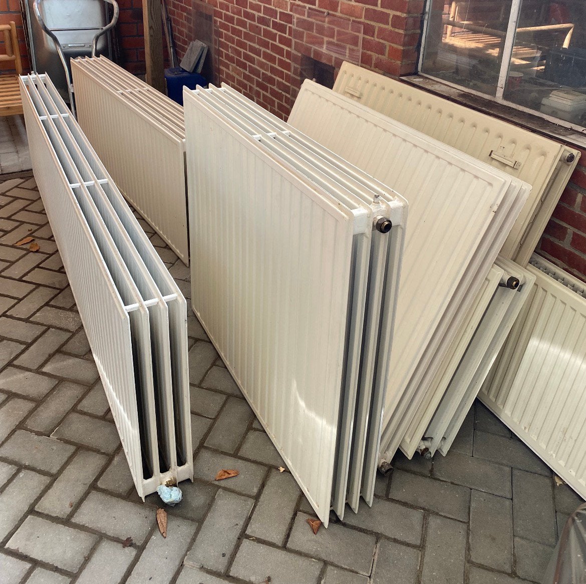 Radiatoren te gebruiken of oud ijzer, Ophalen, Zo goed als nieuw