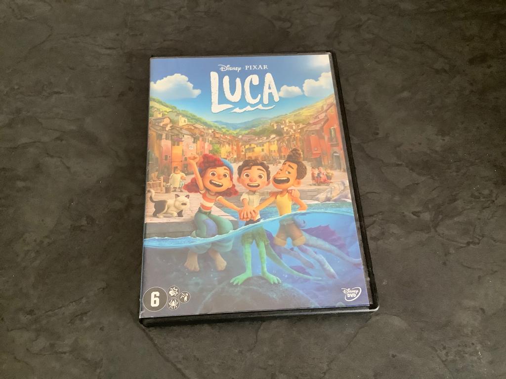 Disney-Pixar Luca DVD (2021), Europees, Tekenfilm, Ophalen of Verzenden, Zo goed als nieuw