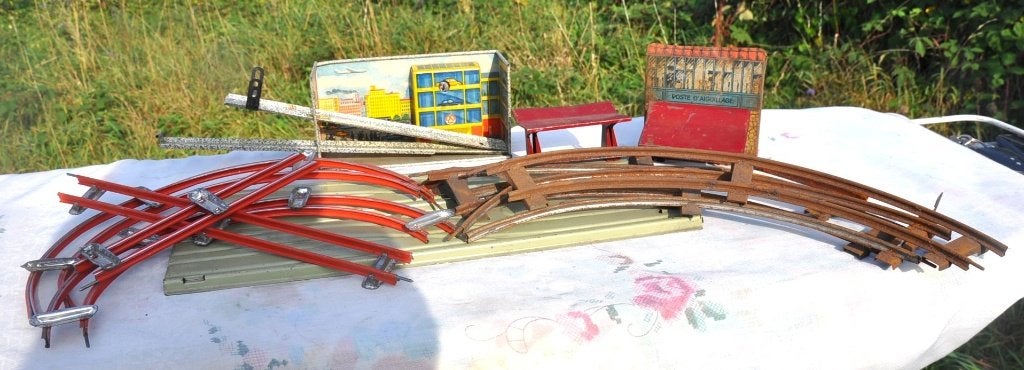 petit lot de rail et autre ferroviaire, Enlèvement ou Envoi