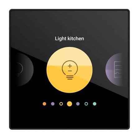 Niko Digital Black bedieningsscherm Niko Home Control, Bricolage & Construction, Électricité & Câbles, Enlèvement ou Envoi, Neuf