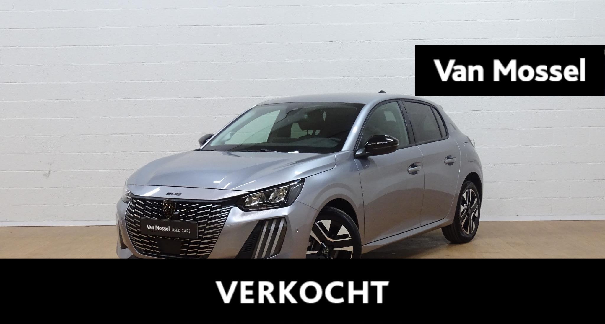 Peugeot 208 1.2T Allure VERWACHT, Autos, Argent ou Gris, Achat, Entreprise, 1165 kg
