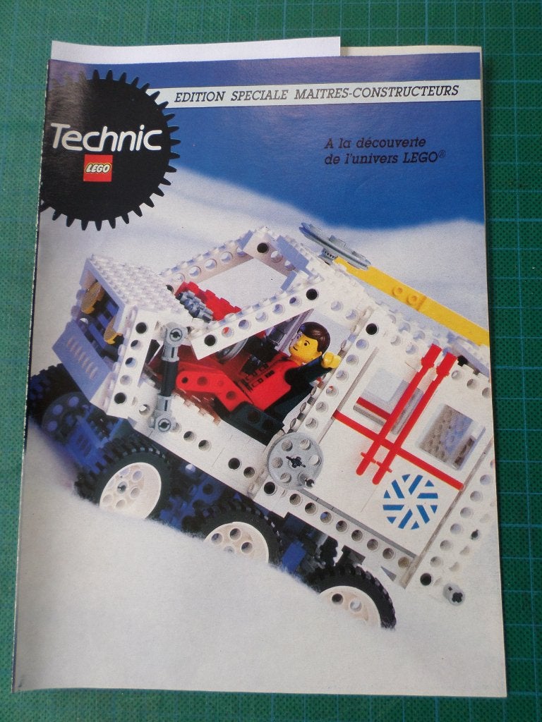 Lego - dépliant Lego Technic - 8 pages - 1986, Verzamelen, Ophalen of Verzenden, Zo goed als nieuw, Overige typen