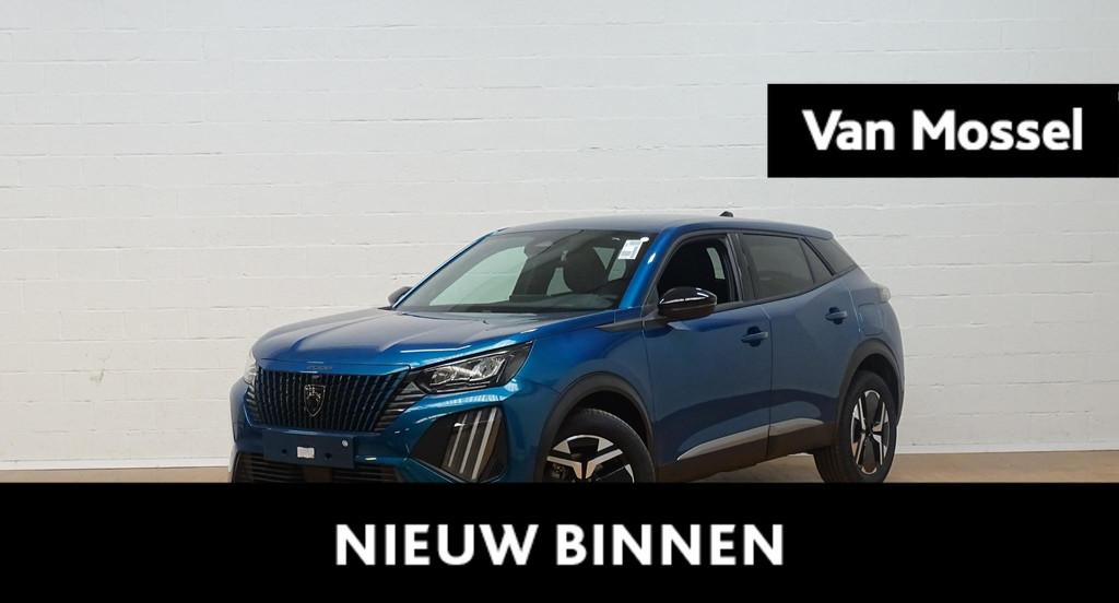 Peugeot 2008 1.2 HYBRID 145 e-DSC6 Allure, Auto's, Peugeot, Gebruikt, 110 g/km, Blauw, 5 zetels