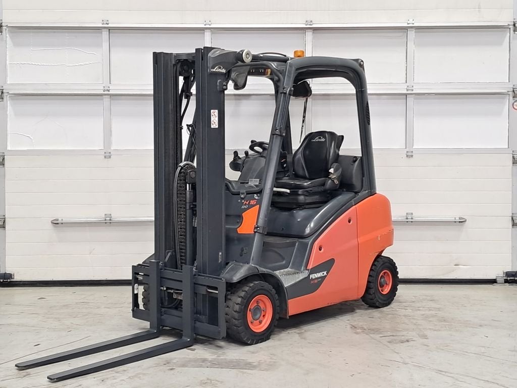 Linde H16D-02, 1000 à 2000 kg, Diesel, Chariot élévateur, LINDE