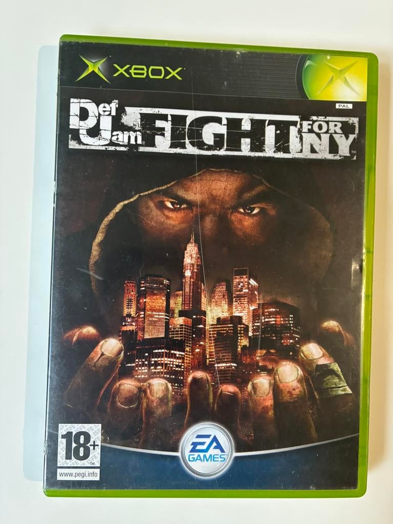 Def jam fight for NY xbox classic og, Consoles de jeu & Jeux vidéo, Jeux | Xbox Original, Comme neuf, Enlèvement ou Envoi