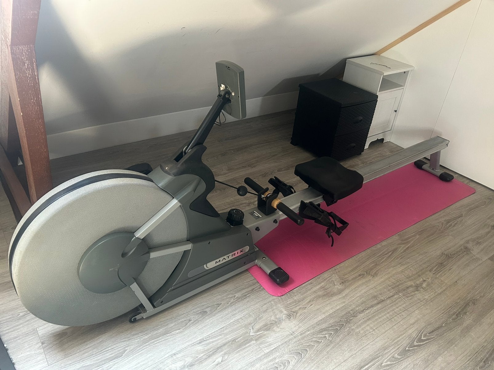 Rameur Matrix Air Rower, Sports & Fitness, Enlèvement, Utilisé