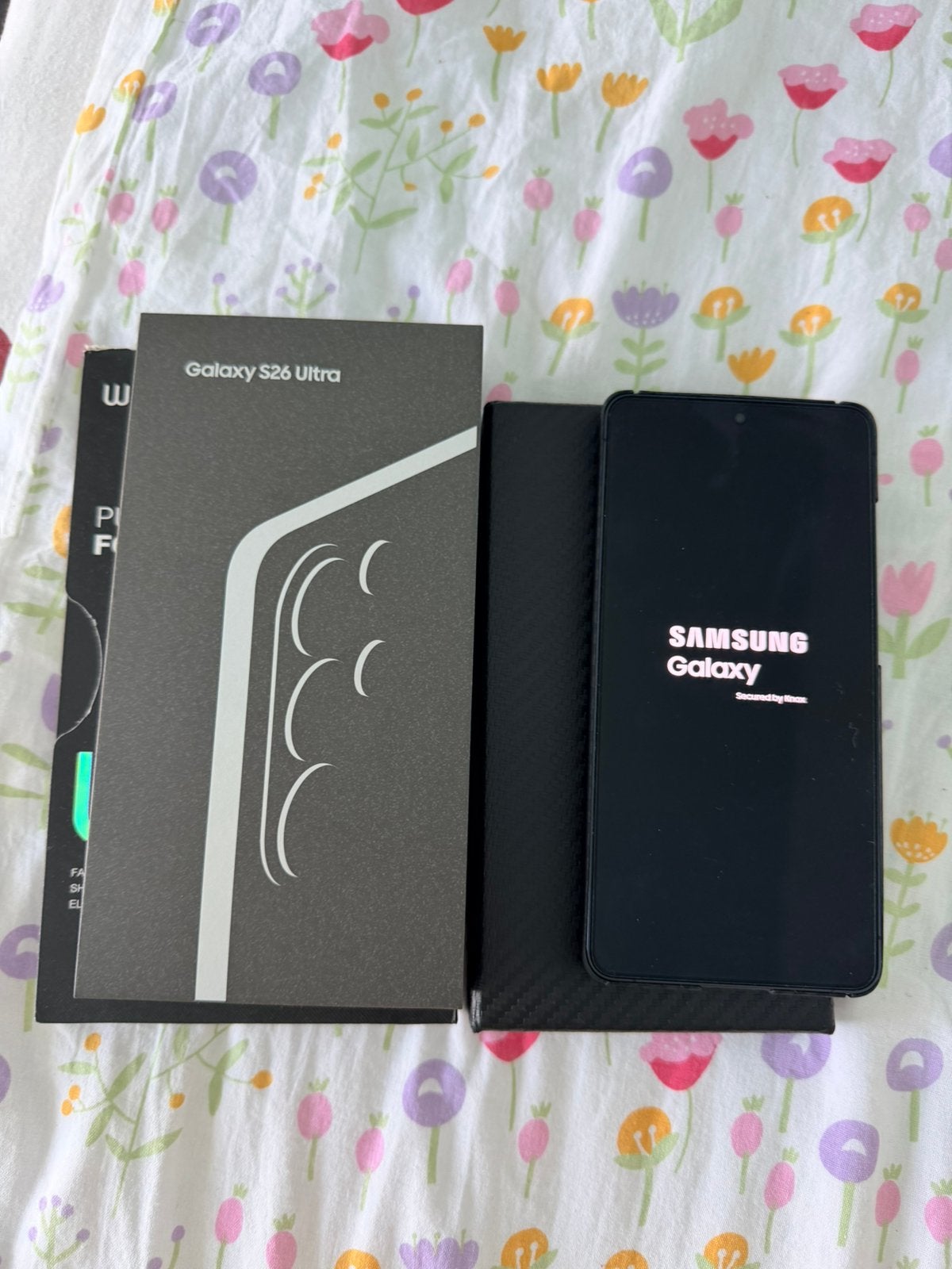 Samsung galaxy s26 Ultra 256gb black New, Computers en Software, Tablet-hoezen, Ophalen of Verzenden, Nieuw