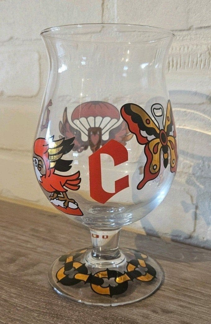 Duvel glas win and create C, Ophalen of Verzenden