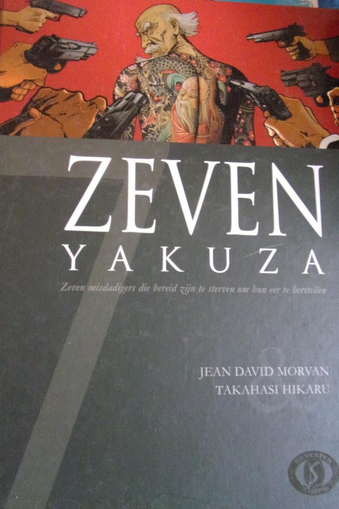 ZEVEN  yakuza     hardcover, Ophalen of Verzenden