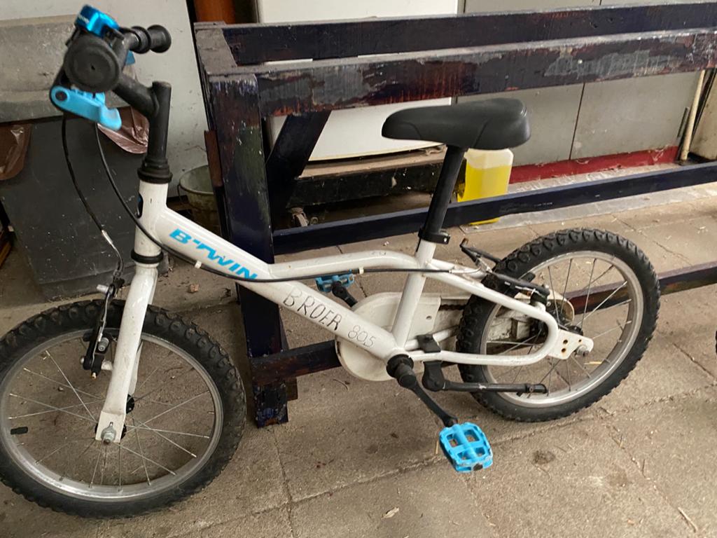 Fiets, Ophalen, Gebruikt